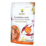 Doi Kham Concentrated Kaeng Som Soup in a jar, showcasing vibrant Thai flavors and rich ingredients for cooking or soup preparation.