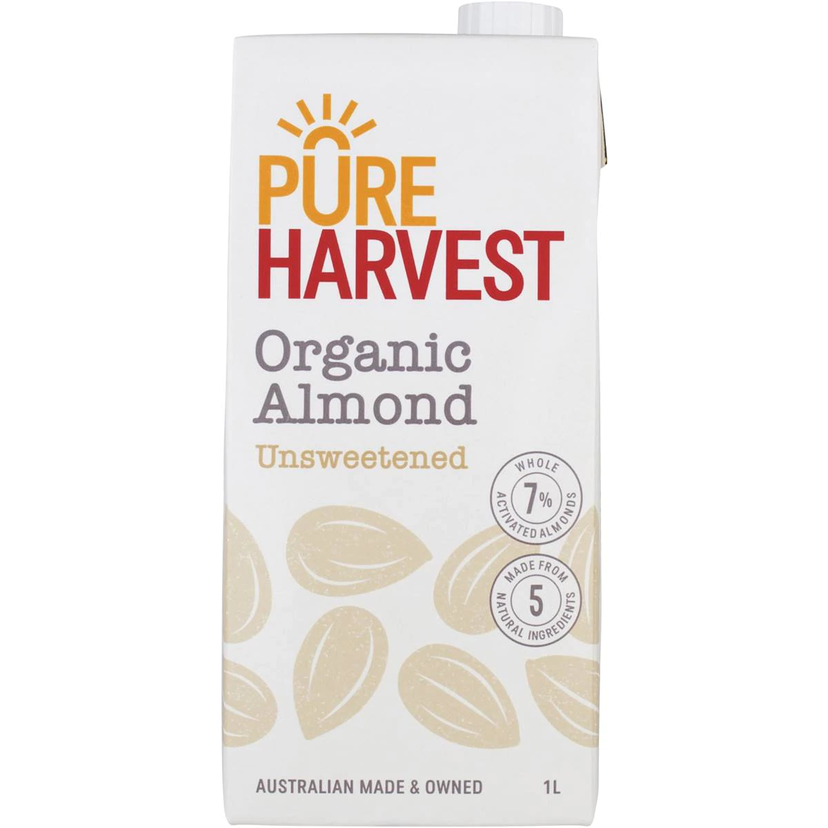 Pureharvest Organic Unsweetened Almond Milk