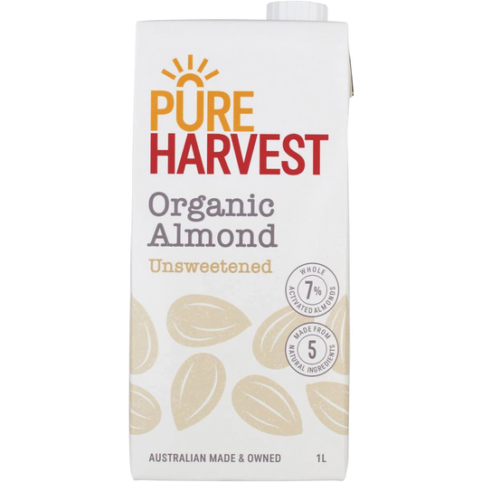 Pureharvest Organic Unsweetened Almond Milk