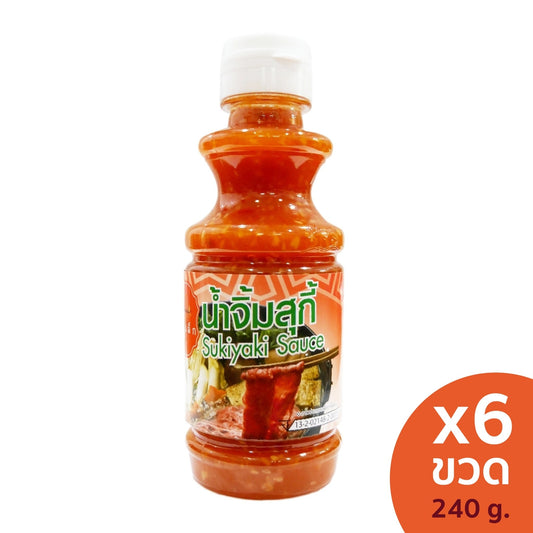 J-lek Jae Lek Suki Sauce Plastic Bottle Bottles 240g