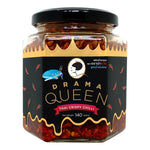 Drama Queen Crispy Chilli Low Fat snack in a bright packaging, showcasing the spicy, crispy chili flavor for healthy snacking.