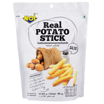 Noi Potato Stick Salt confectionery snack in a clear bag, showing crispy, salted potato sticks ready to eat.