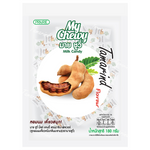 My Chewy Milk Candy Tamarind, a close-up of colorful tamarind-flavored chewy confectionery snack from My Chewy.