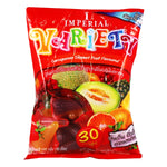 Imperial Jelly confectionery snacks in colorful packaging, showcasing the vibrant, chewy candy treats from the Imperial brand.