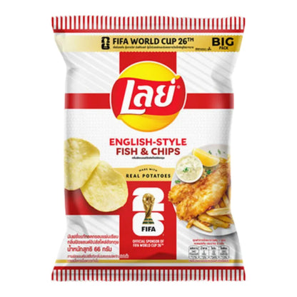 Lays Classic English Fish N Chips 66g x12