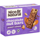 Nice & Natural Chocolate Nut Bars Peanut And Almond
