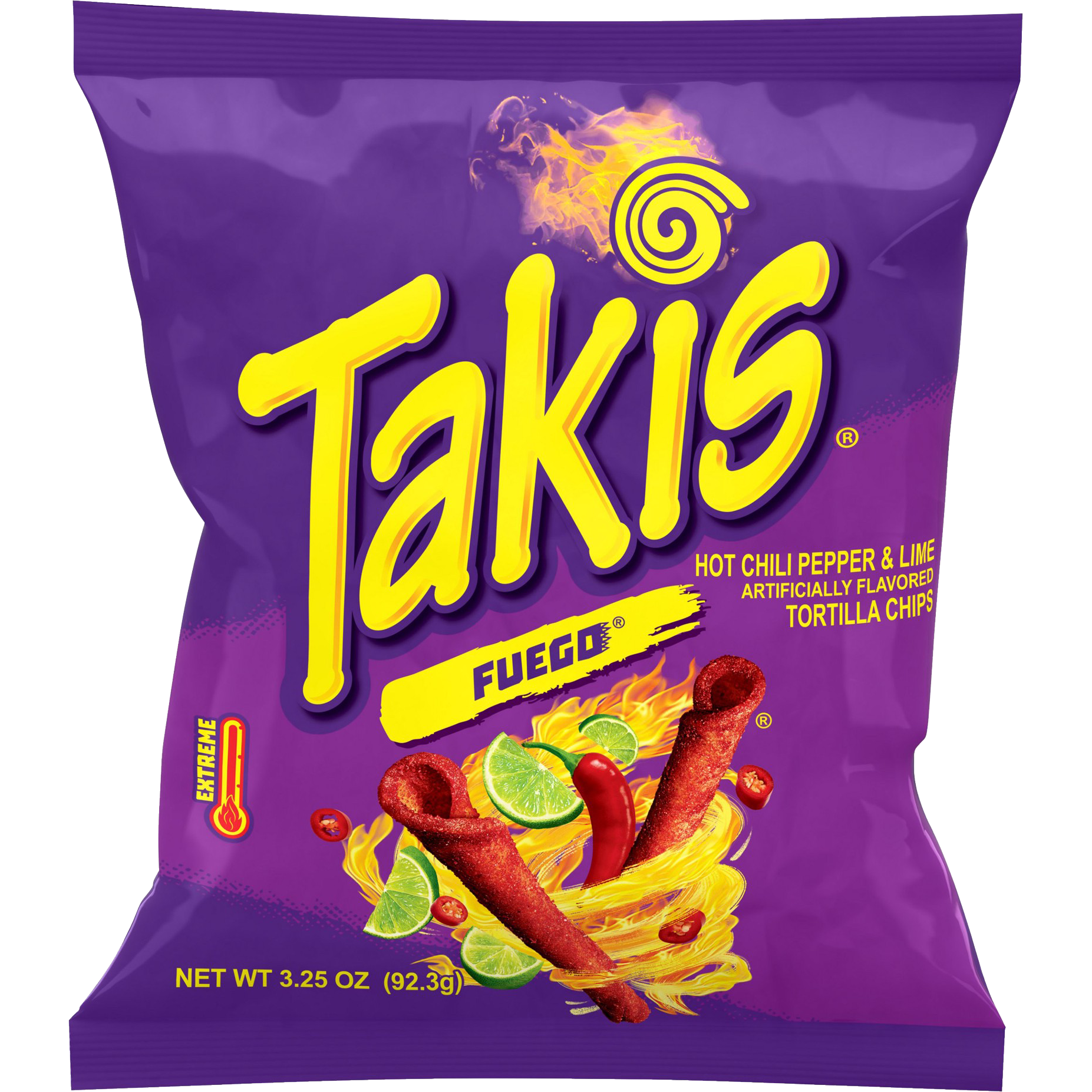 Takis Fuego Hot Chili Pepper & Lime Chips