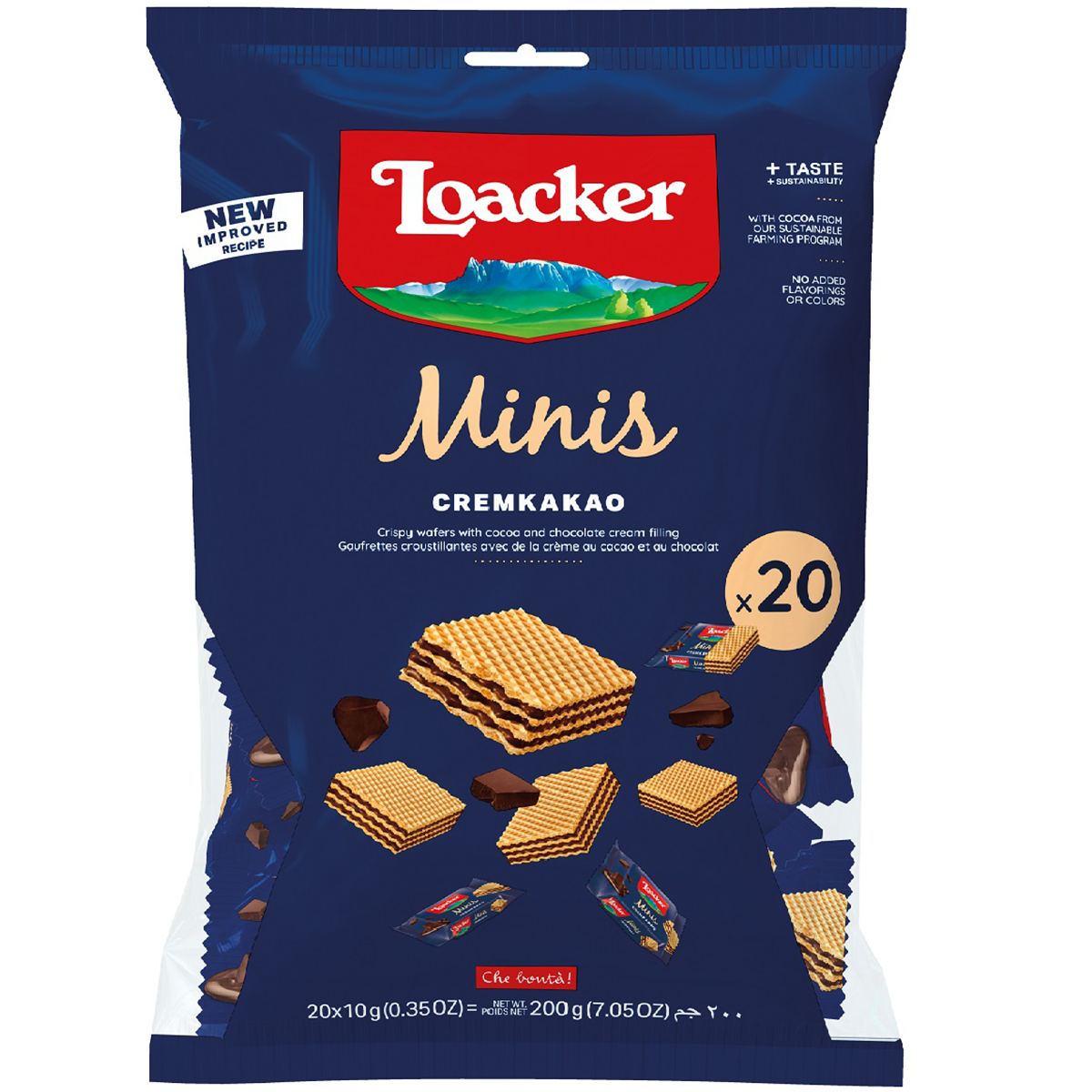 Loacker Mini Cremkakao Wafer