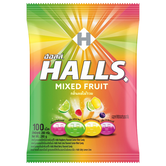 Halls Mixed Fruit