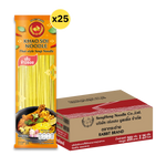 Rabbit Brand Khao SOI Noodles, dry grocery package with traditional Thai noodle dish branding and clear product label.