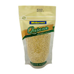Mcgarrett Quinoa Seeds 200g in a clear bag, showing small, light-colored quinoa grains suitable for healthy cooking and salads.