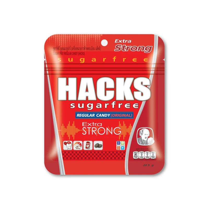 HACKS SUGAR-FREE HACKS Sugar Free Candy Regular 20.5g