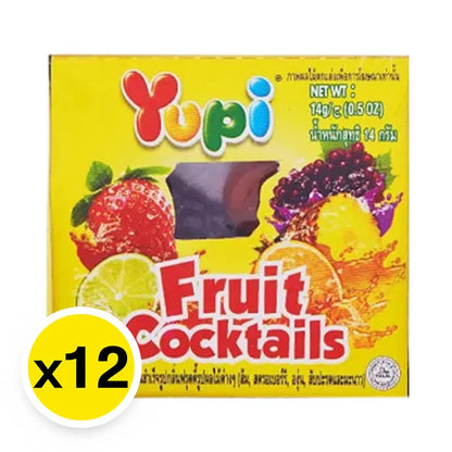 Yupi Fruit Cocktails 14g x12