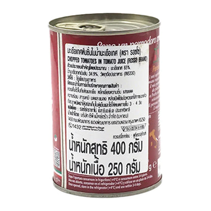 Rosso Chopped Tomatoes 400g