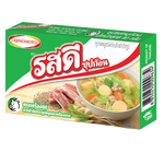 Fresh Rosdee Cube Pork in grocery packaging, showing neatly cut pork cubes ideal for cooking or meal preparation.