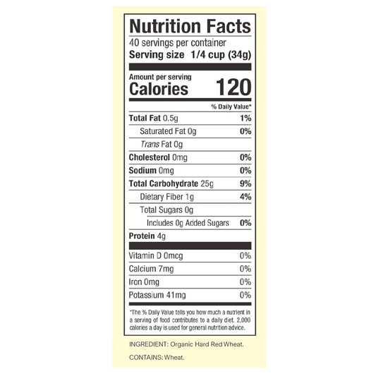 Bob's Red Mill's Organic All Purpose Flour
