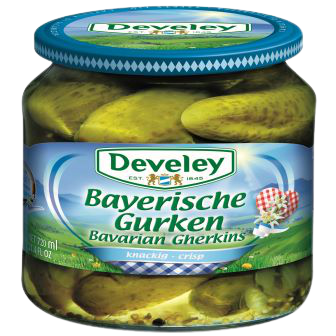 Develey Bavarian Gherkins