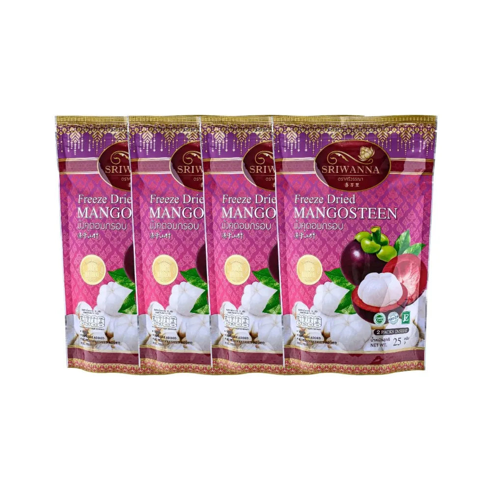 SRIWANNA Crispy Dried Mangoteen . Buy 3 Get 1 Free (freeze Dried