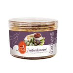 J-LEK Maeng Da Chili Paste 90g jar showing bright red chili paste in a glass jar, part of dry grocery collection.