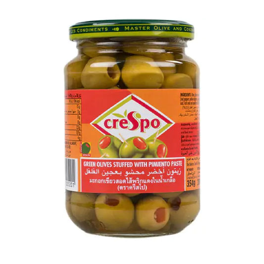 Crespo Stuffed Green Olives Pimiento