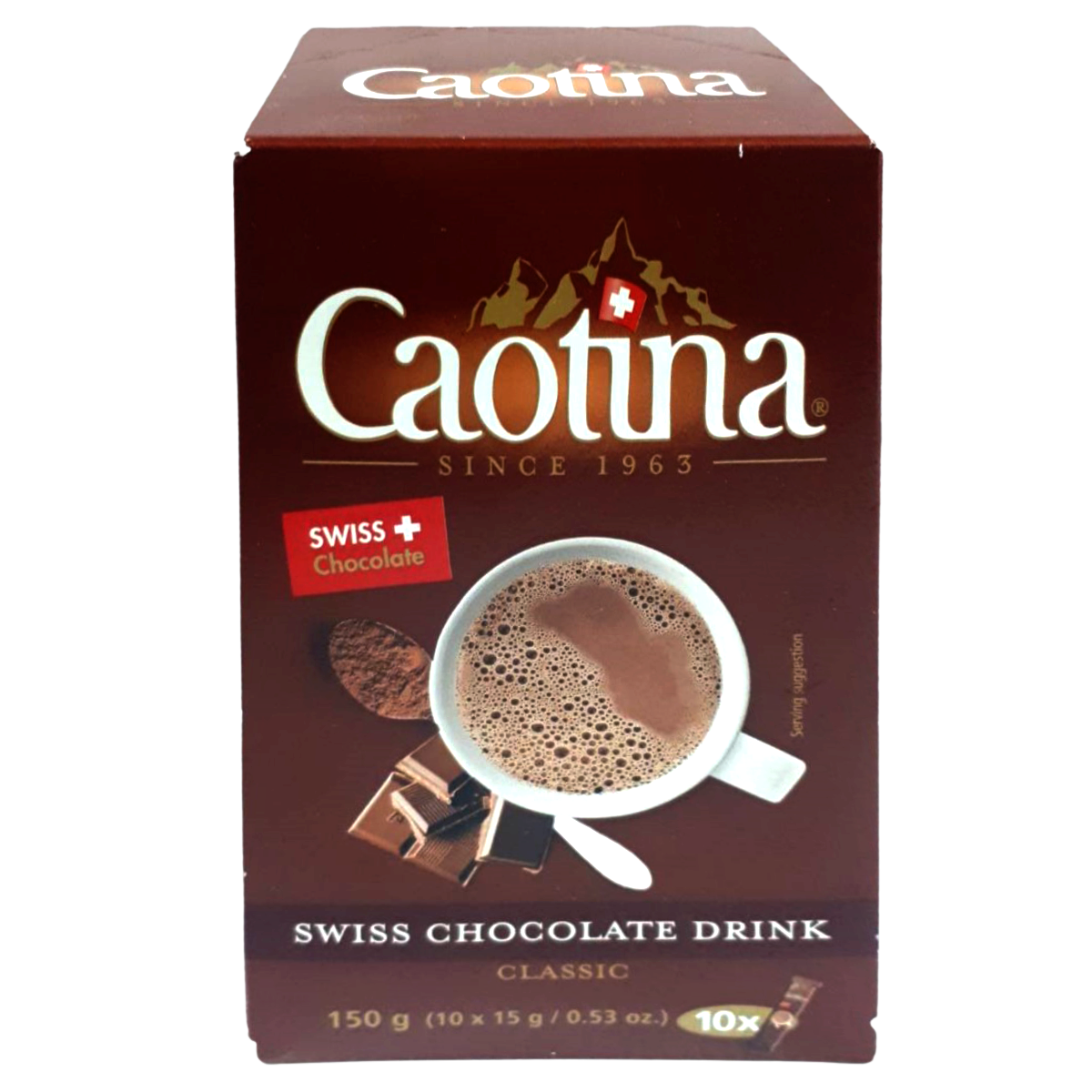Caotina Swiss Chocolate Drink Powder