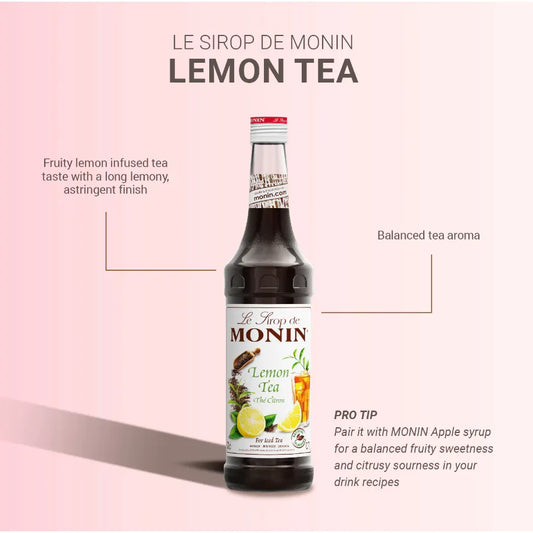 Monin Lemon Tea Syrup 700ml