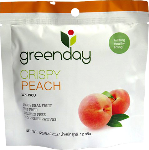 Greenday Crispy Peach Chips