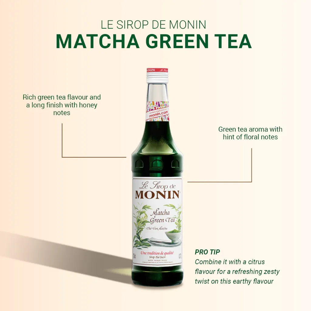 Monin Matcha Green Tea Syrup 700ml