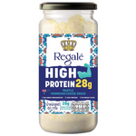 Regale High Protein Truffle Parmesan Cheese confectionery snack in a resealable bag, showcasing crunchy cheese pieces with truffle aroma.