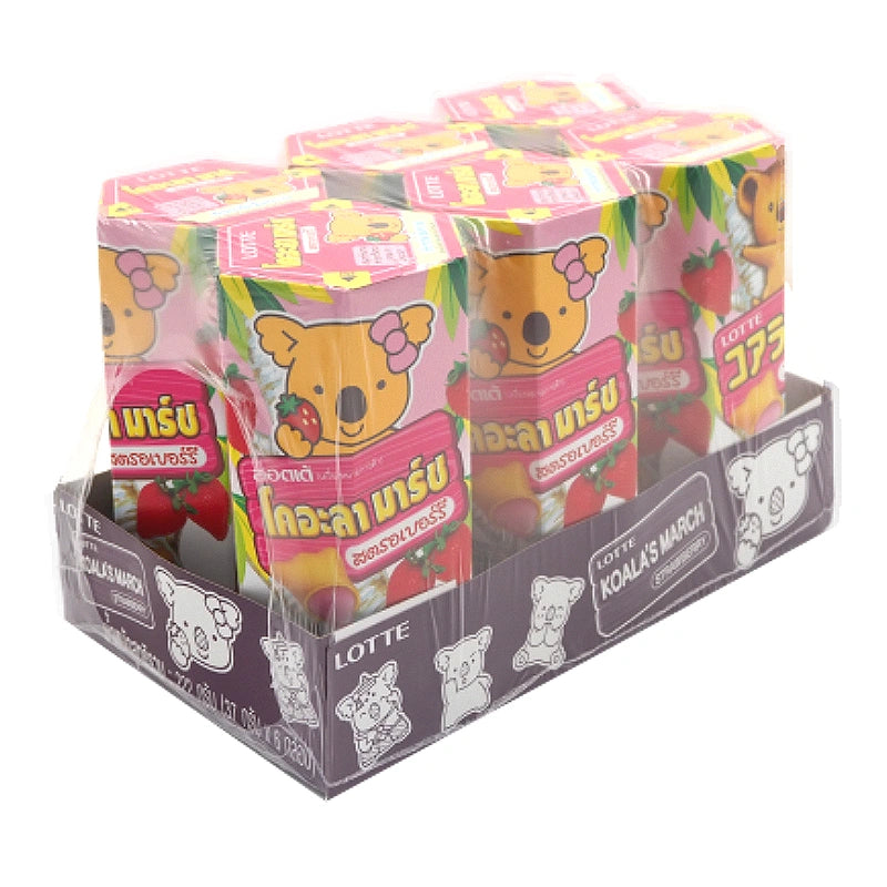 Koalas March Biscuit Strawberry 37g x6