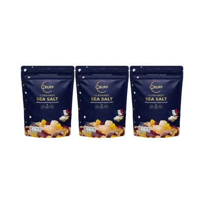 CRUFF Multi-colored Fried Crispy Potatoes Greyhonde Sea Salt