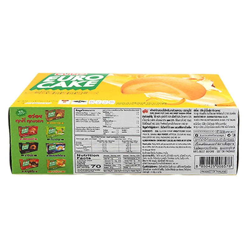 Euro Cake Banana 17g x12