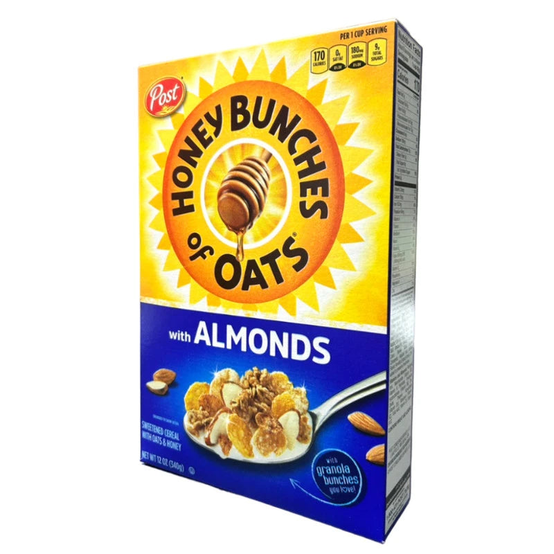 Post Honey Bunches Of Oat With Almond 340g