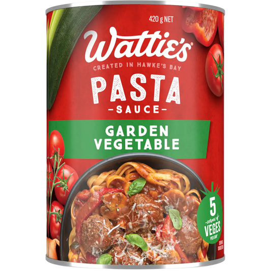 Wattie's Pasta Sauce Garden Vegetable