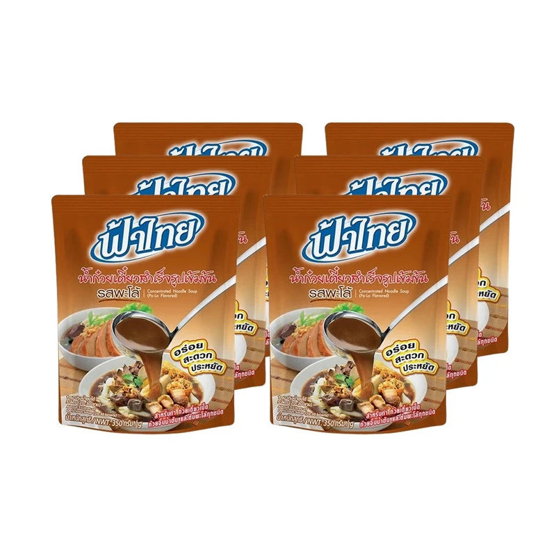 Fathai Concentrated Noodle Pa-Lo Soup 350g x6