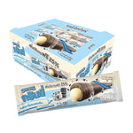 Grinny Cookie and Cream coated snack filled, 15g, dry grocery snack confectionery with creamy filling and cookie coating.
