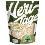Heritage dry roast cashew nut splits in a bowl, showcasing golden, crunchy confectionery snack pieces.
