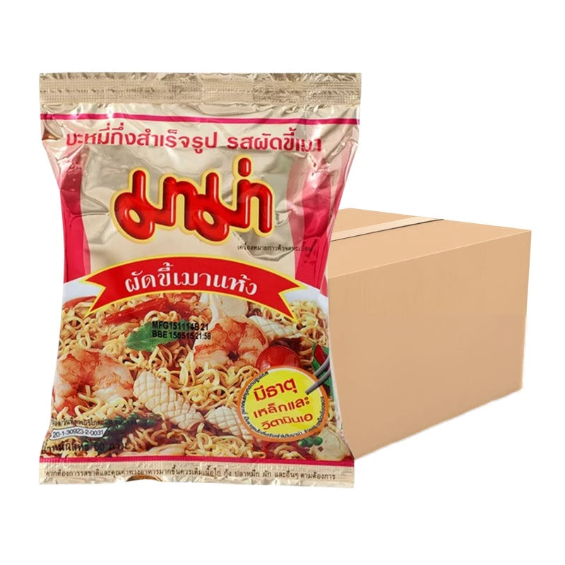 MAMA Stir-fried Noodles With Drunken Flavor Box Of 30 Packets