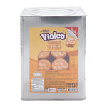 Violet Salted Cracker 1.3kg, dry grocery snack with salted flavor, featuring crispy, golden crackers in a large package.
