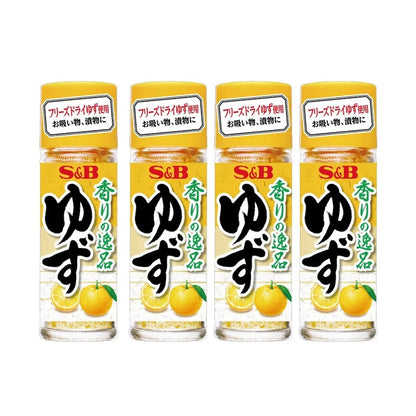 S & B Fragrant Yuzu Made From Japanese Lactose 4.5g x4