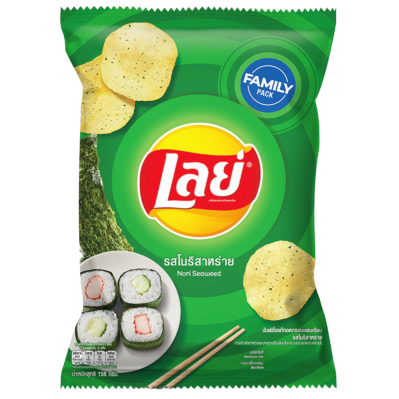 Lay's Classic Nori Seaweed Family Pack