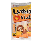 Shimaya Shitaka Dashi Powder in a bag, traditional Japanese cooking ingredient for flavorful broth and soup bases.