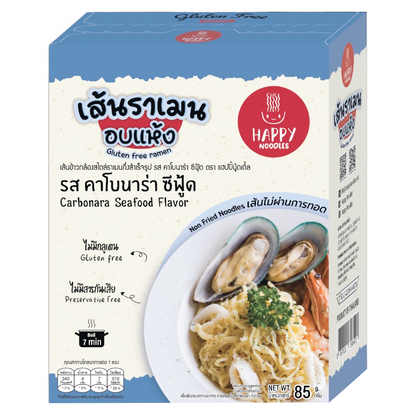 Happy Noodles Glutenfree Ramen Carbonara Seafood
