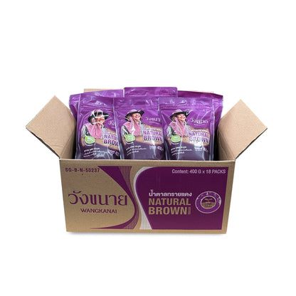 Wangkanai Brown Sugar 400g x18