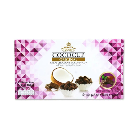VIRGIN Coco Crispy Chocolate Coconut Cup . ( Crispy Chocolate