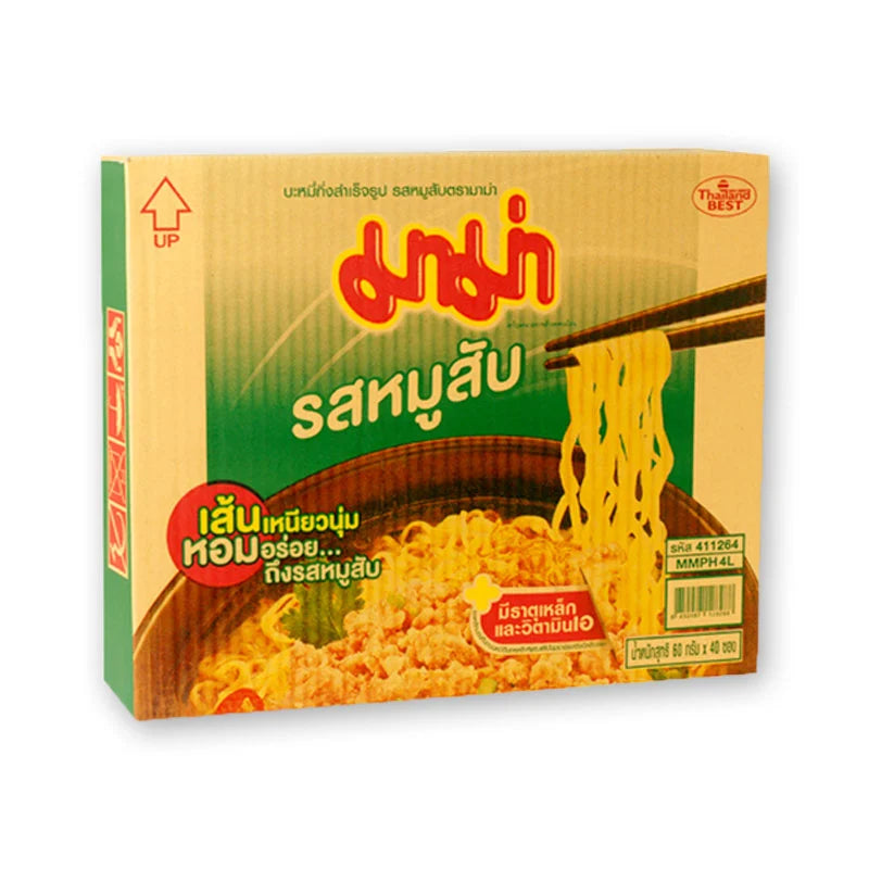 Mama Instant Noodles Minced Pork 60g x40