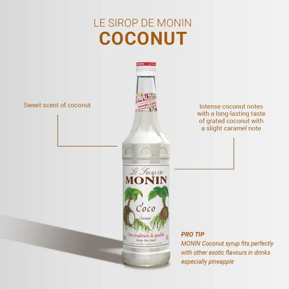 Monin Coconut Syrup 700ml