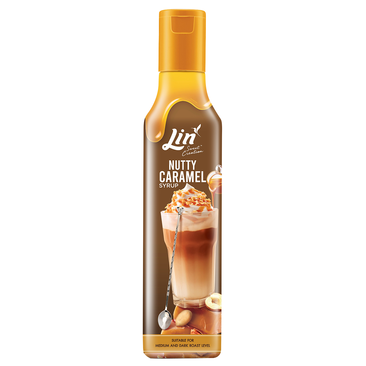 Lin Nutty Caramel Syrup