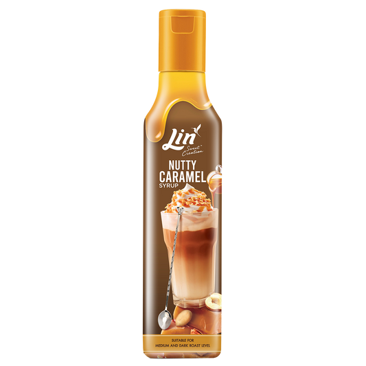 Lin Nutty Caramel Syrup