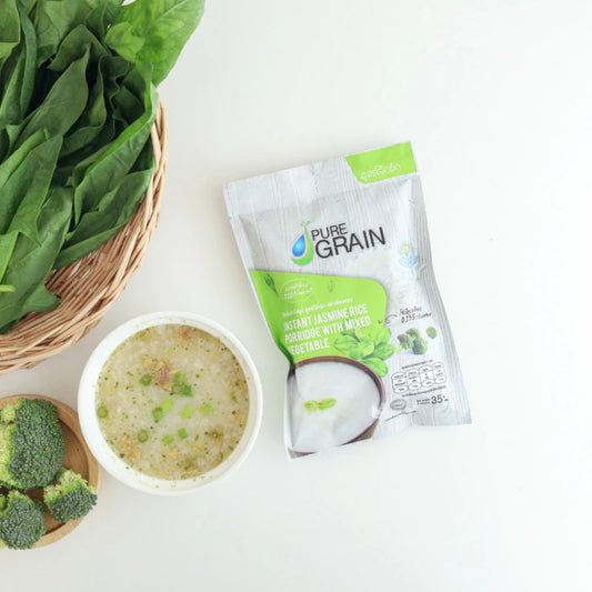 Pure Grain Instant Porridge Vegetable Recipe 35g
